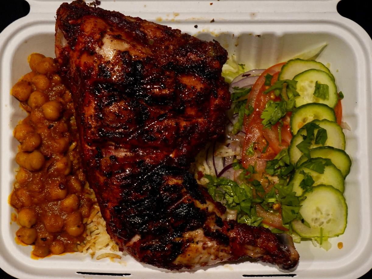 Flamed Chicken Rice Box